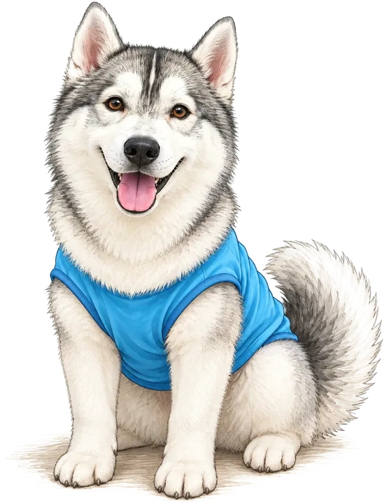会社の番犬をもとにしたキャラクター